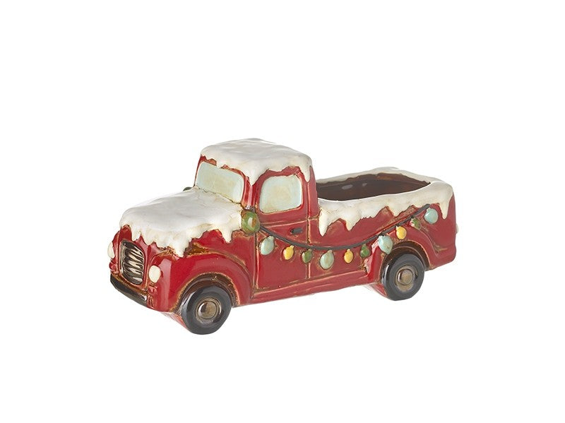 Christmas truck Röd lastbil